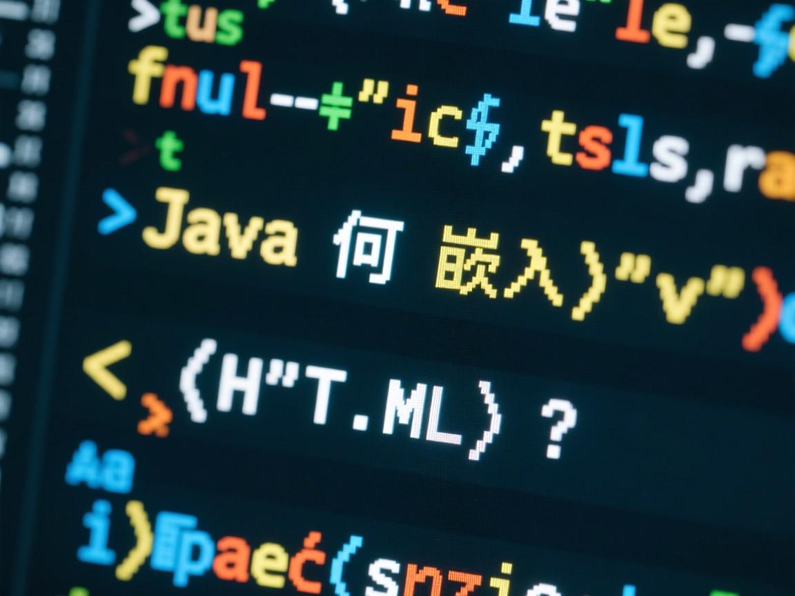 Java如何嵌入HTML代码？  第3张