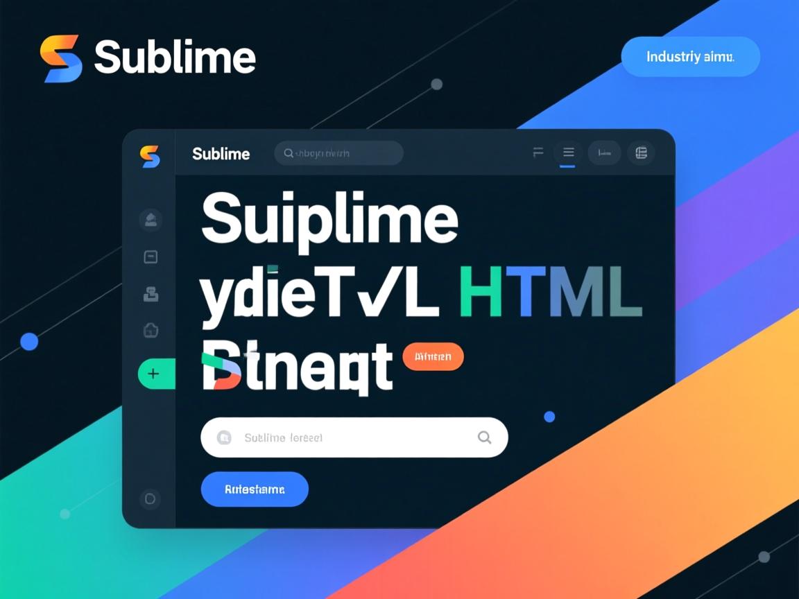 Sublime怎么快速编写HTML