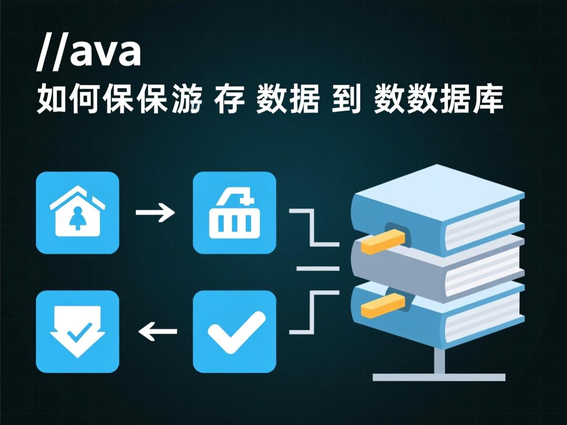 Java如何保存数据到数据库