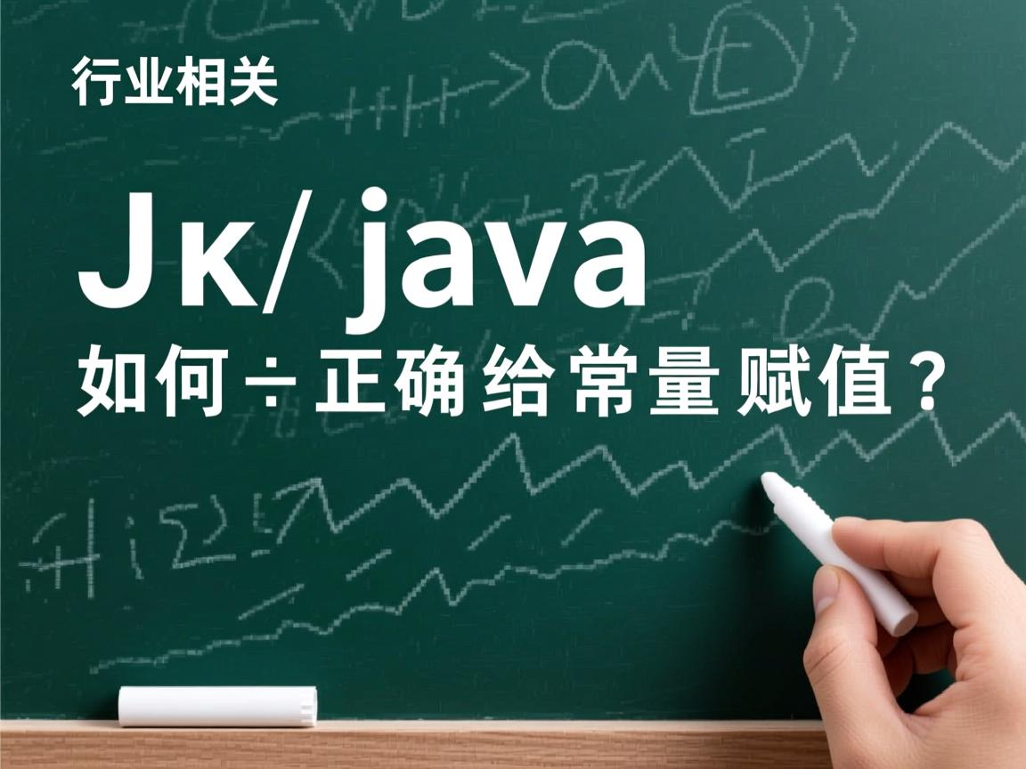 Java如何正确给常量赋值?  第3张 Java如何正确给常量赋值?  第3张