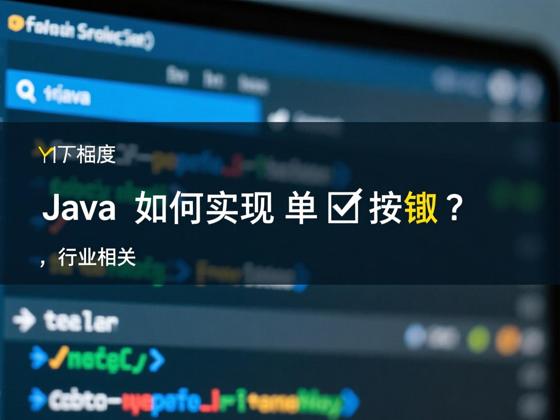 Java如何实现单选按钮?  第3张 Java如何实现单选按钮?  第3张