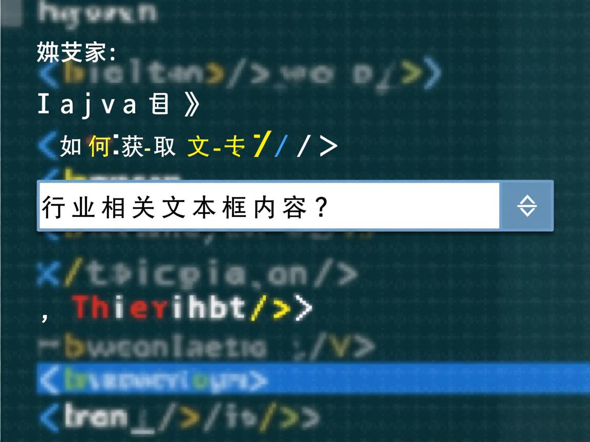 Java如何获取文本框内容？