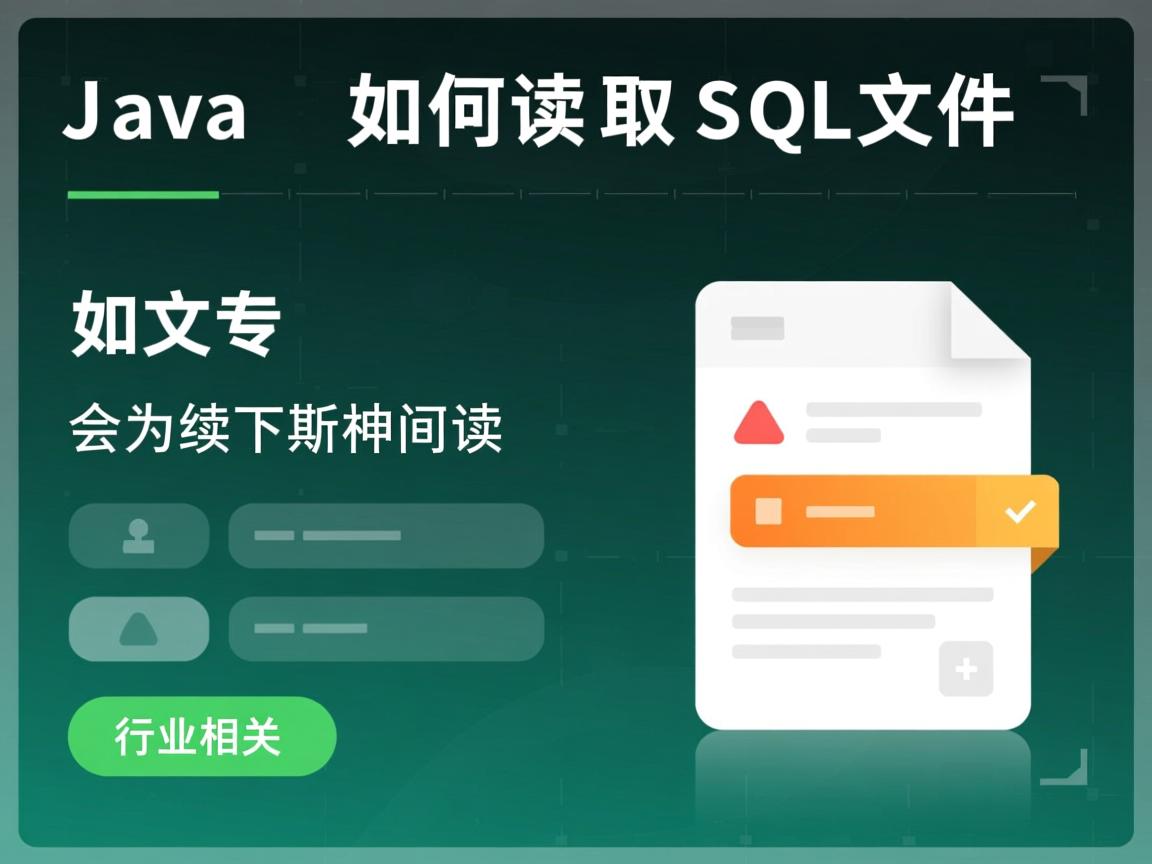 Java如何读取SQL文件  第2张