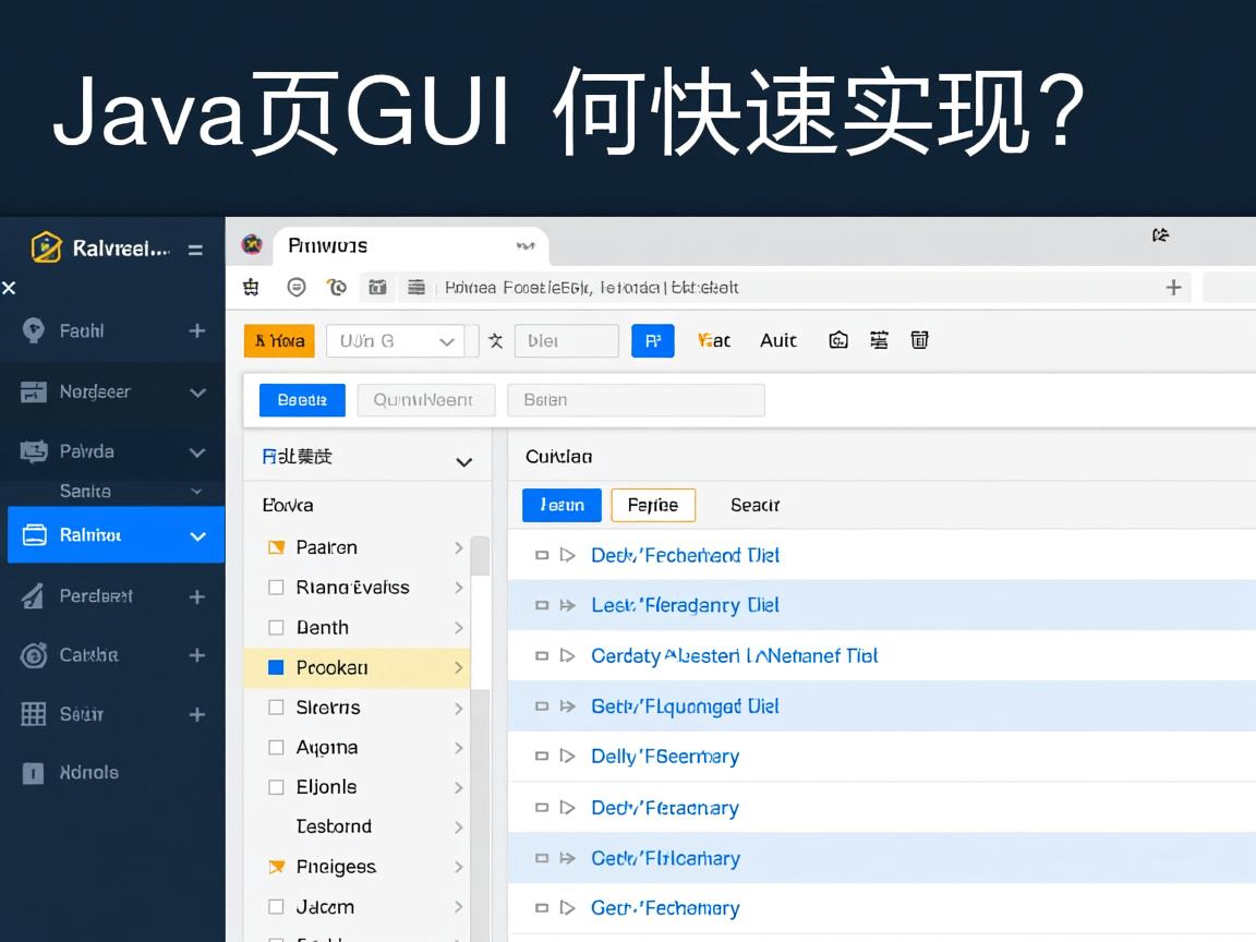 Java分页GUI如何快速实现?  第3张 Java分页GUI如何快速实现?  第3张