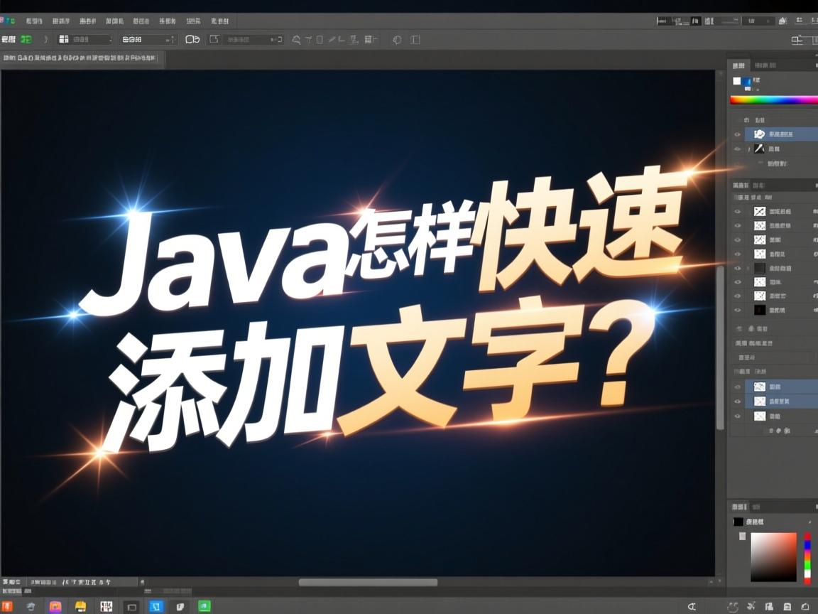 Java怎样快速添加文字特效?  第2张 Java怎样快速添加文字特效?  第2张