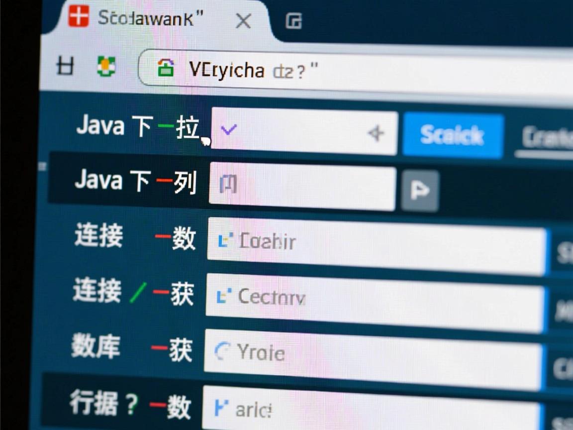 Java下拉列表如何连接数据库获取数据?  第2张 Java下拉列表如何连接数据库获取数据?  第2张