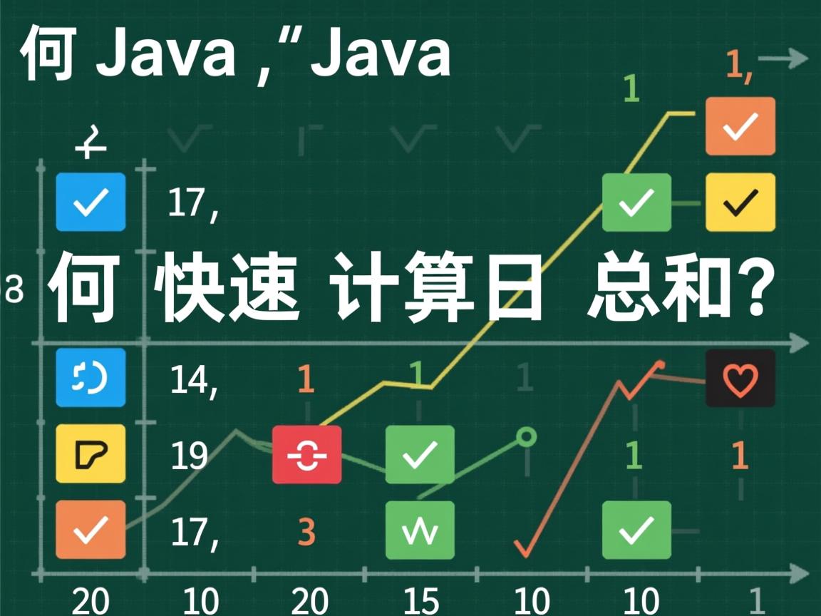 Java如何快速计算日期总和?  第3张 Java如何快速计算日期总和?  第3张
