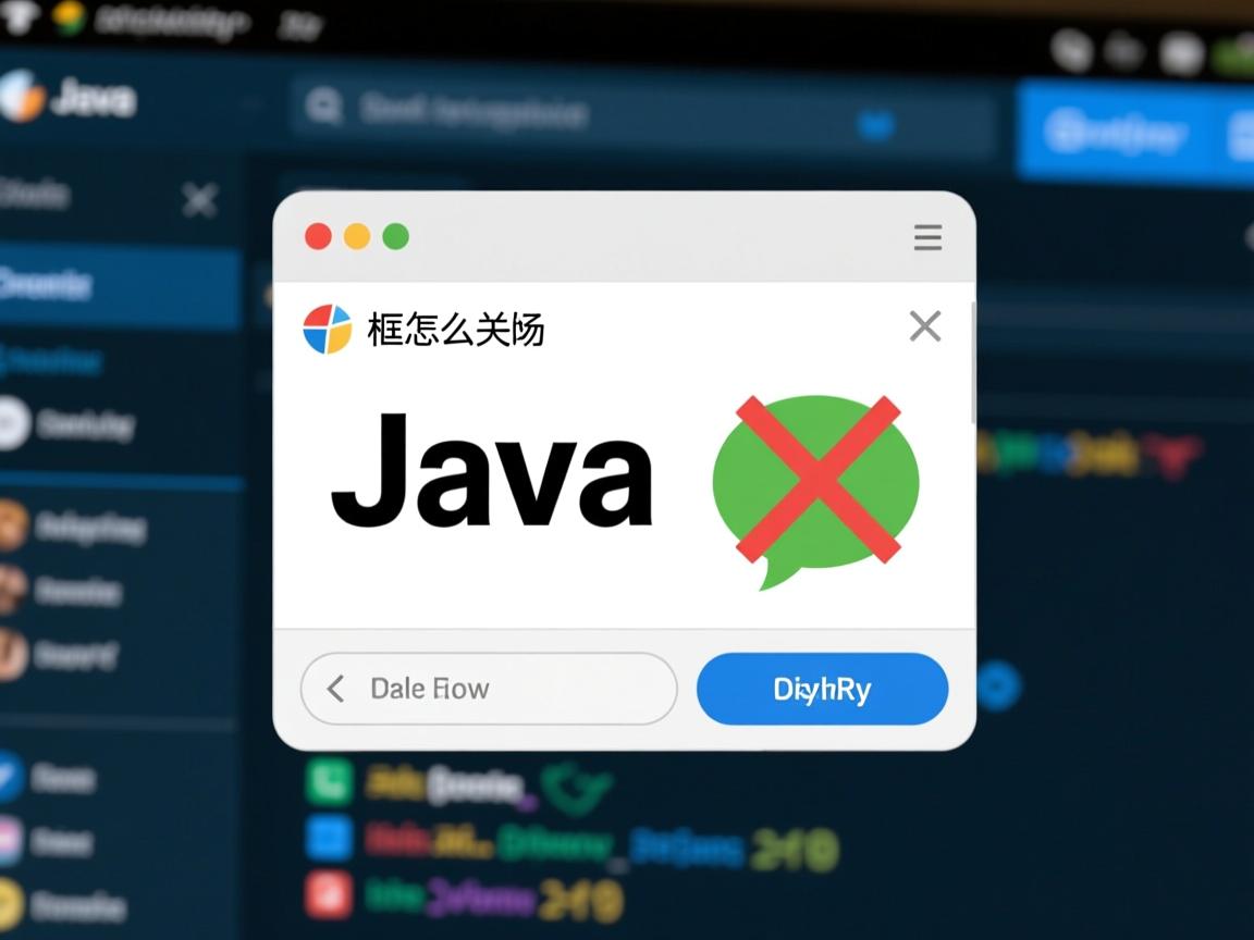 Java对话框怎么关掉  第1张