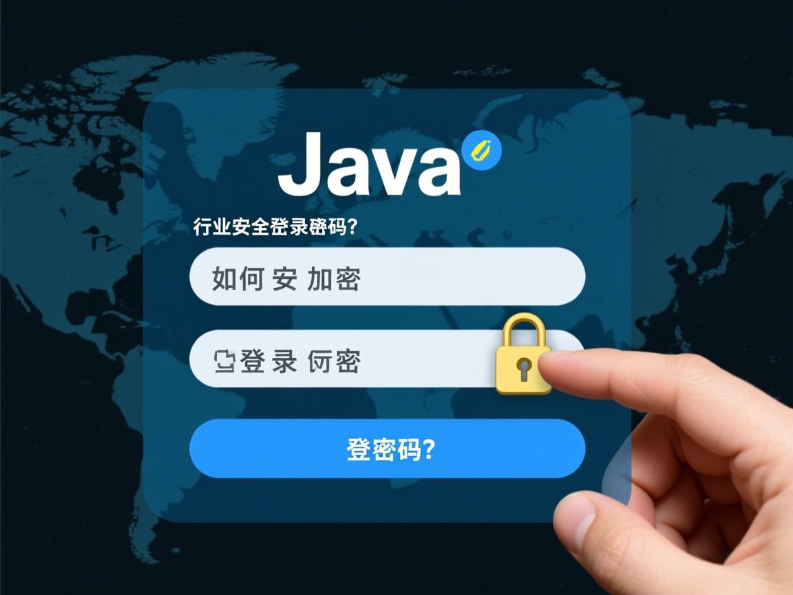 Java如何安全加密登录密码?