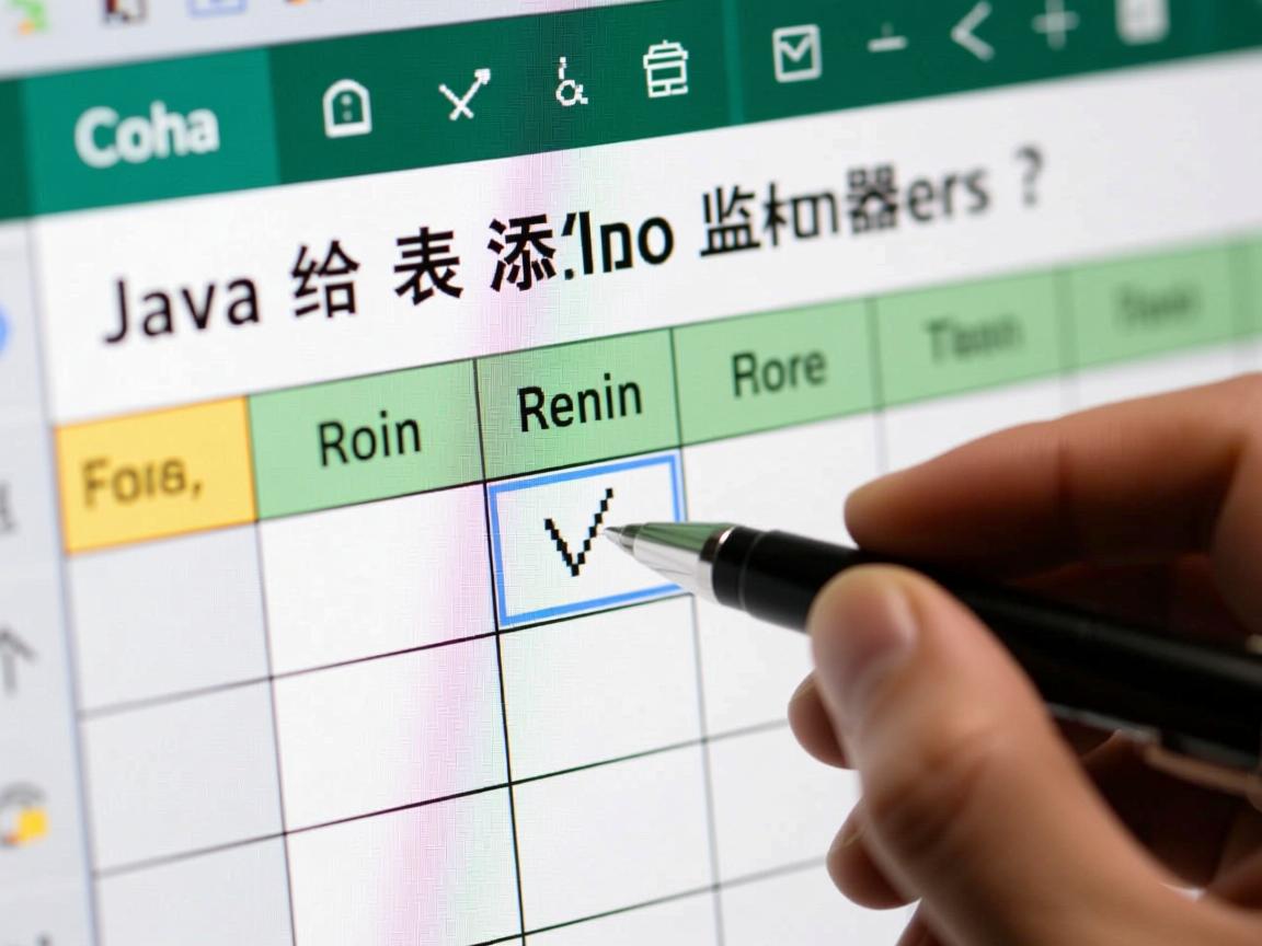 Java中怎么给表格添加监听器?  第3张 Java中怎么给表格添加监听器?  第3张