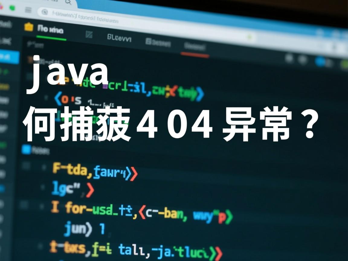 Java如何捕获404异常？