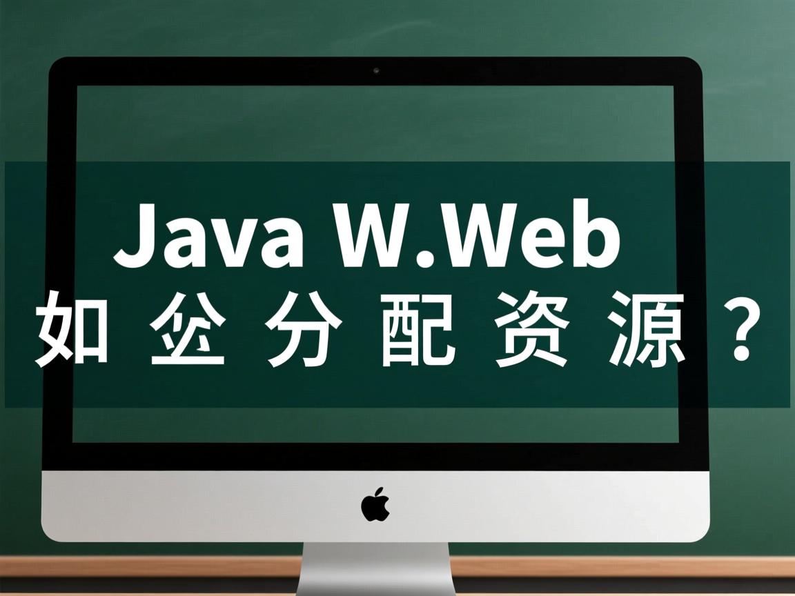 JavaWeb如何分配资源?  第1张 JavaWeb如何分配资源?  第1张