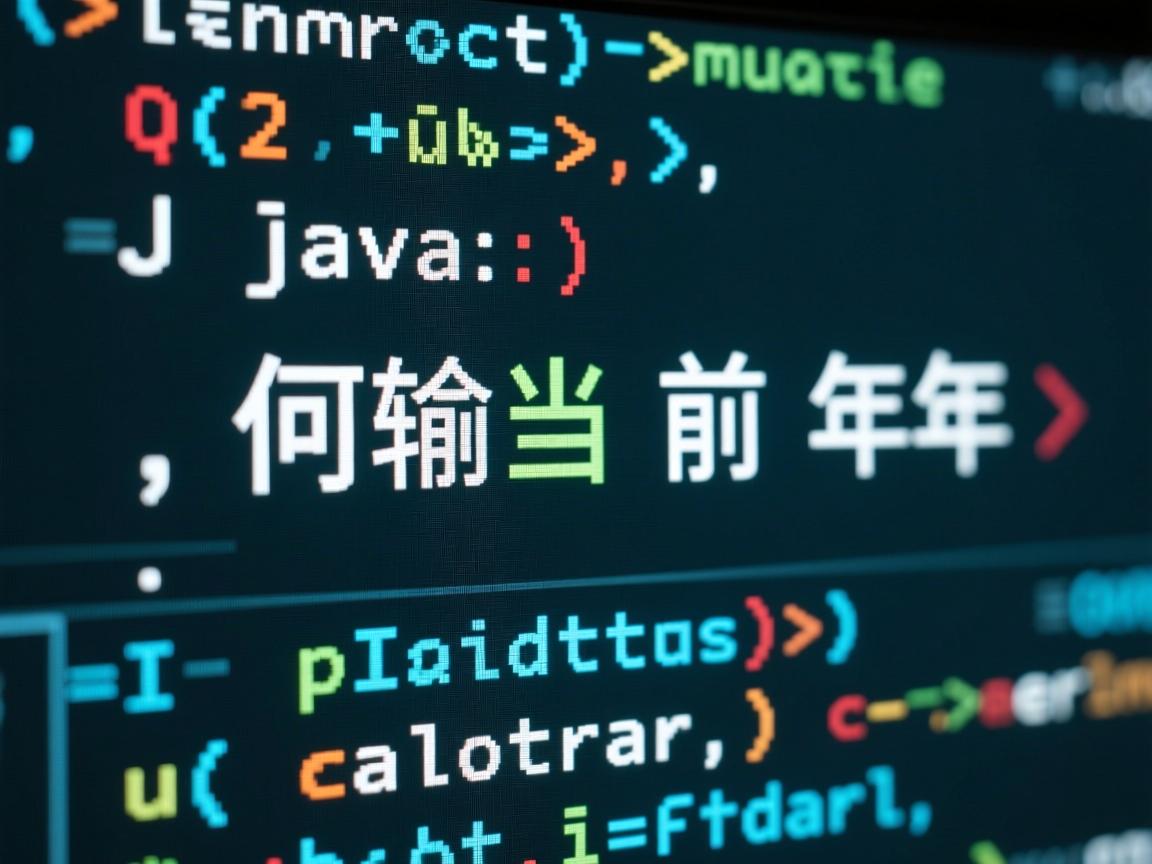 Java如何输出当前年份  第3张 Java如何输出当前年份  第3张