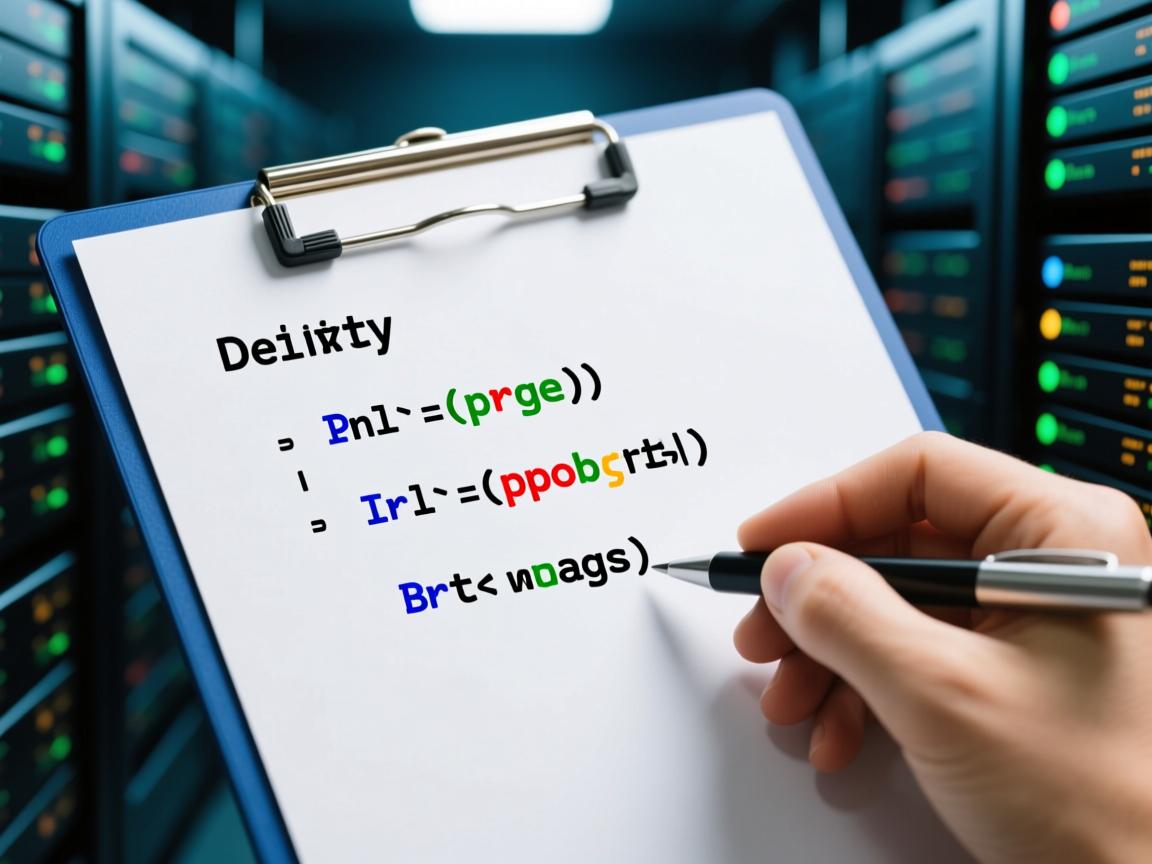 数据库删除语句怎么写