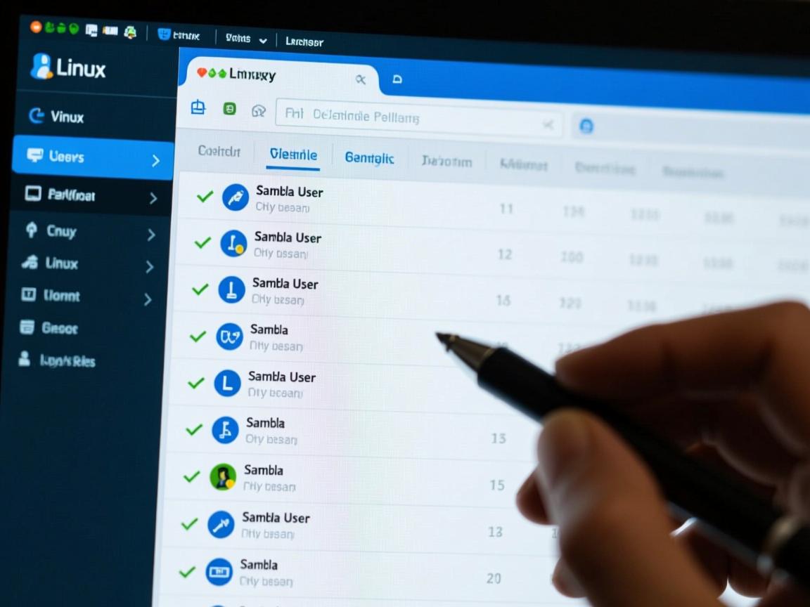 Linux如何查看Samba用户列表?  第1张 Linux如何查看Samba用户列表?  第1张