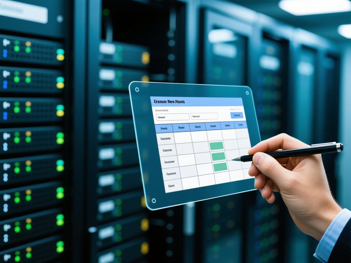 如何快速在数据库中创建新表?  第3张 如何快速在数据库中创建新表?  第3张