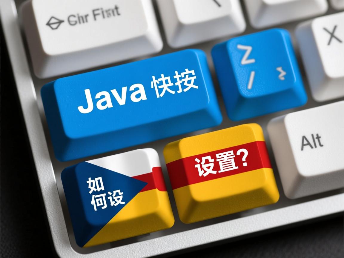 Java按钮快捷键如何设置？