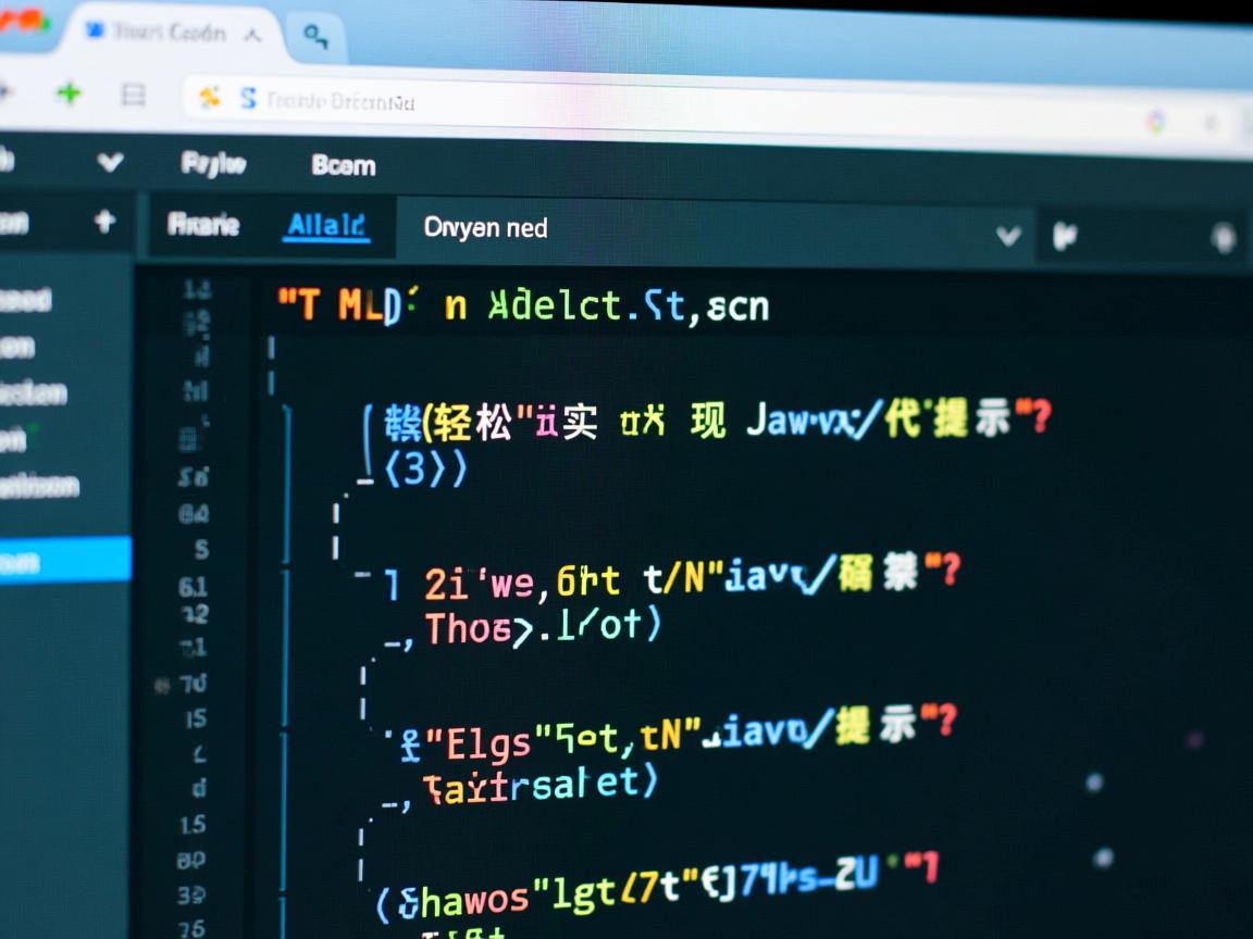 HTML中如何轻松实现Java代码提示?  第2张 HTML中如何轻松实现Java代码提示?  第2张