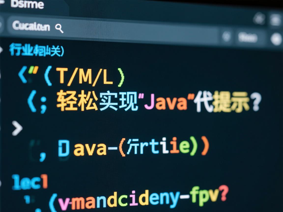 HTML中如何轻松实现Java代码提示?  第1张 HTML中如何轻松实现Java代码提示?  第1张