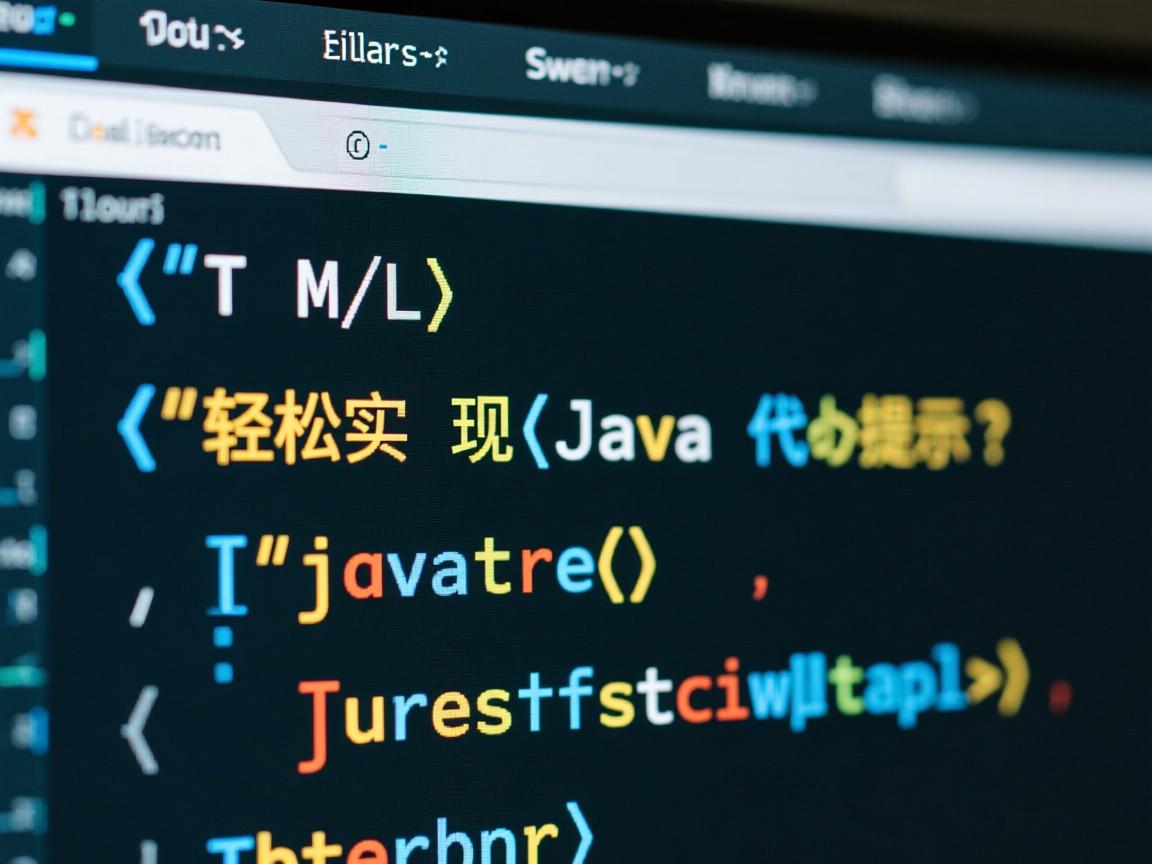 HTML中如何轻松实现Java代码提示?  第3张 HTML中如何轻松实现Java代码提示?  第3张