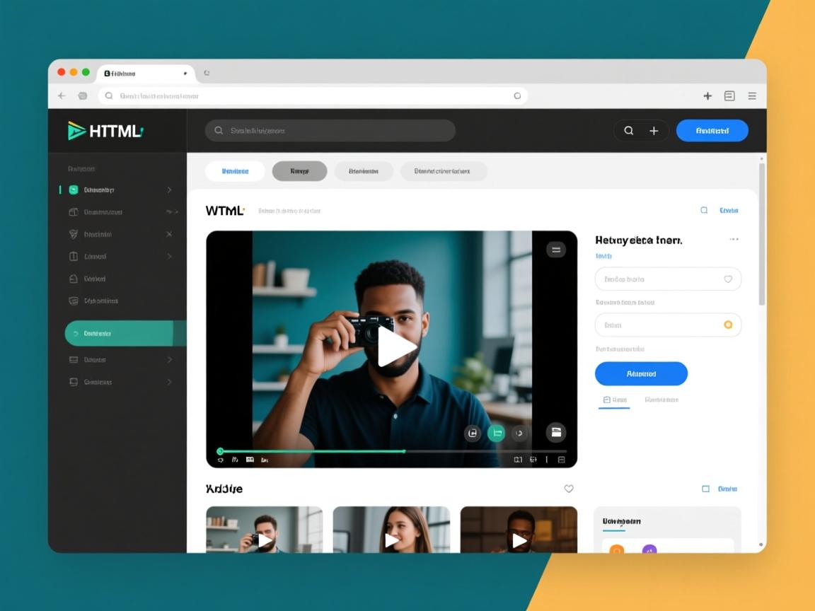如何在HTML网页中嵌入视频?  第3张 如何在HTML网页中嵌入视频?  第3张