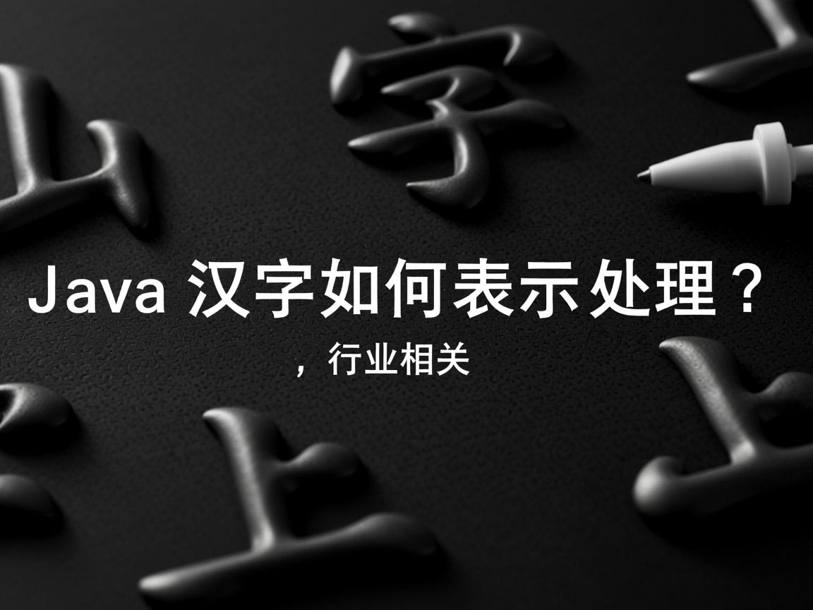 Java汉字如何表示处理？