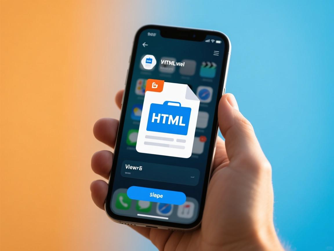 手机如何直接查看HTML文件?