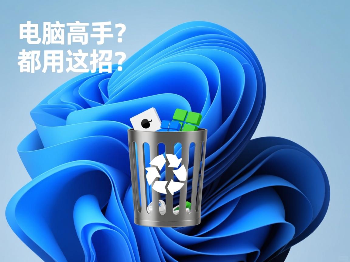 Win10/Win11命令调回收站?电脑高手都用这招  第2张 Win10/Win11命令调回收站?电脑高手都用这招  第2张