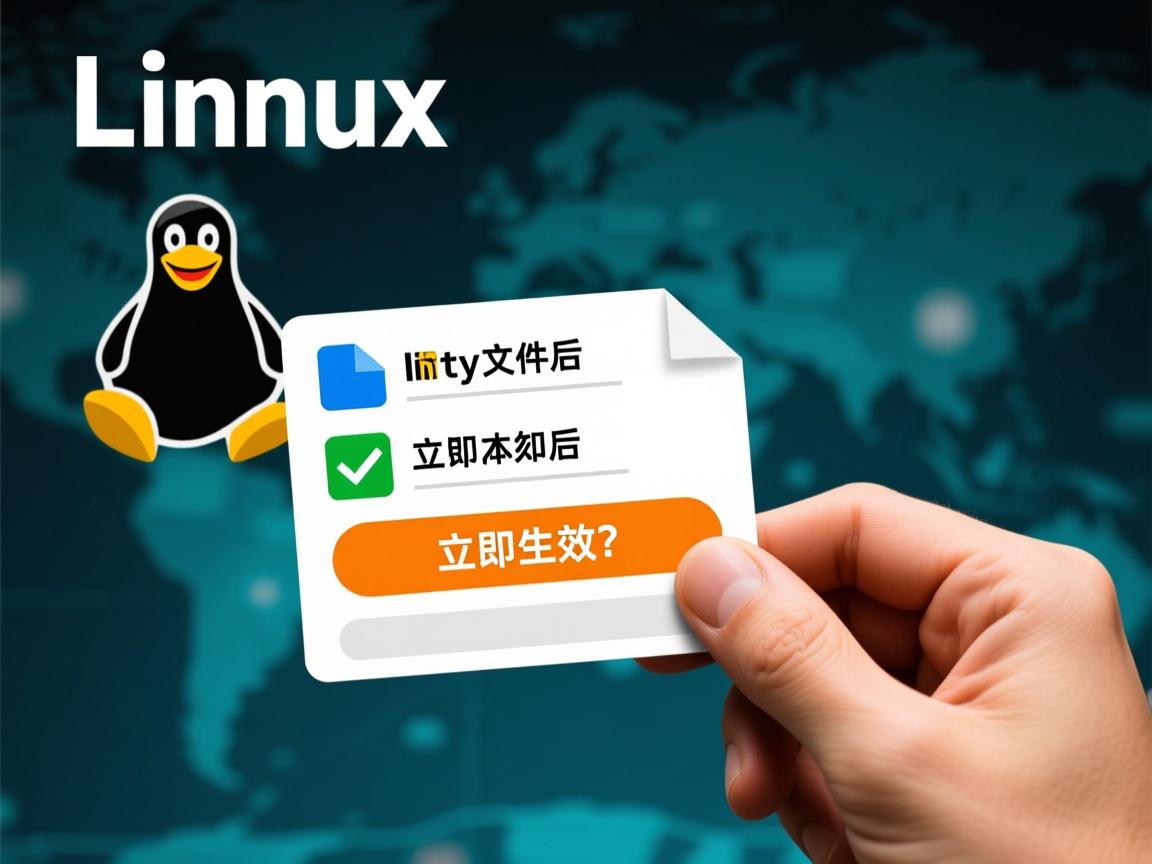 Linux修改文件后如何立即生效？  第3张