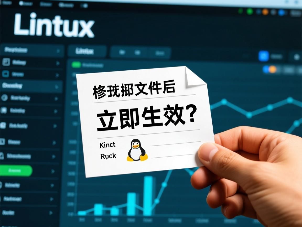 Linux修改文件后如何立即生效？  第2张