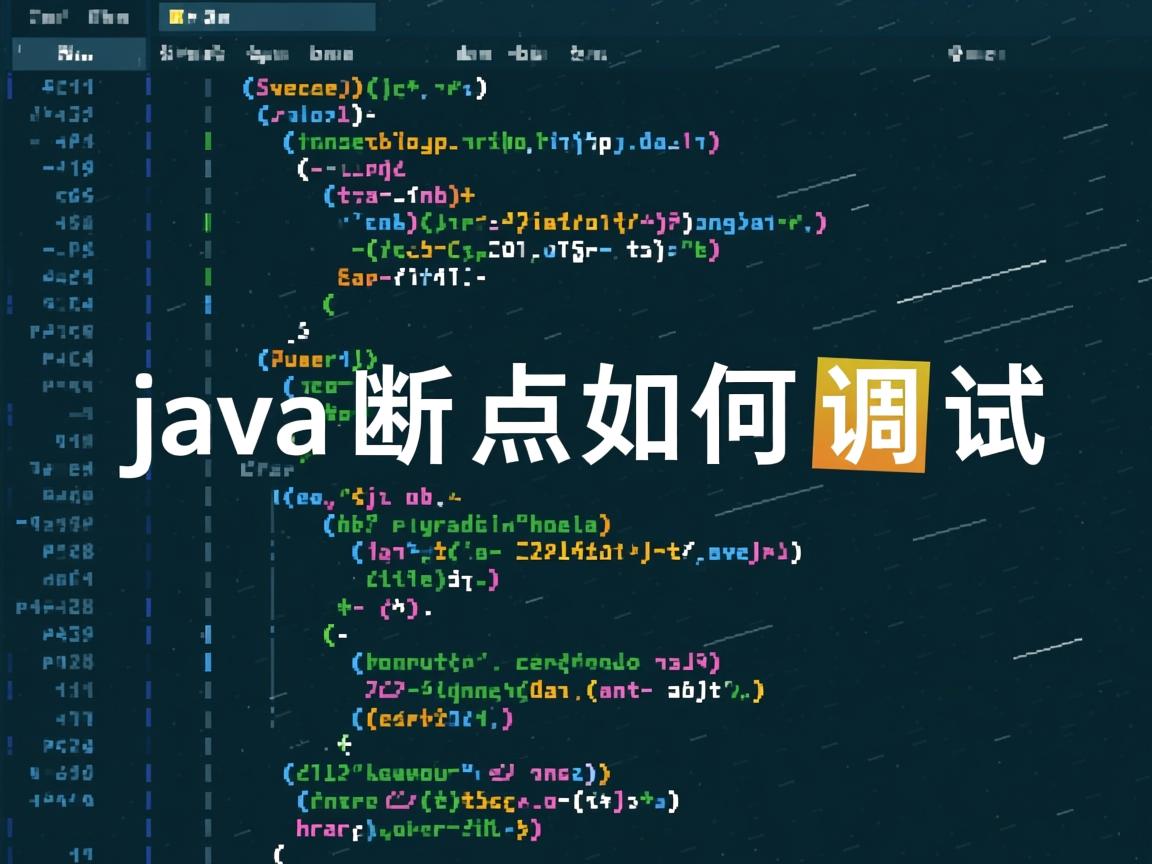 Java断点如何调试  第3张 Java断点如何调试  第3张