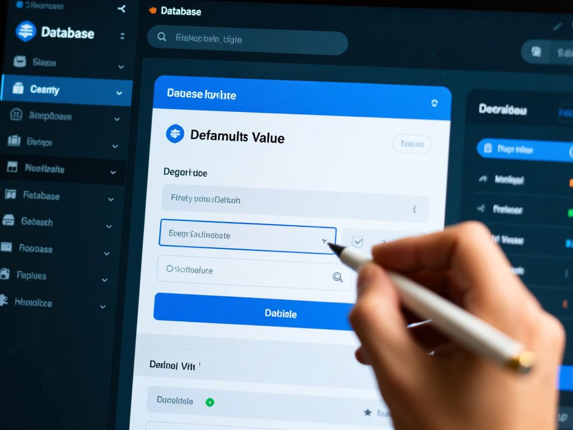 如何快速设置数据库属性默认值  第3张 如何快速设置数据库属性默认值  第3张