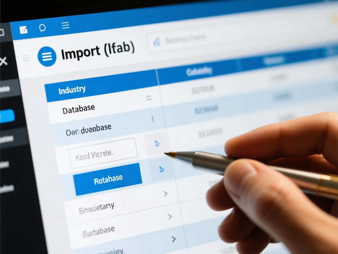 表格文件如何导入数据库?  第3张 表格文件如何导入数据库?  第3张