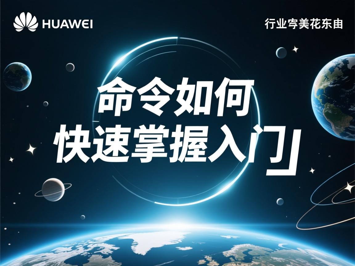 华为命令如何快速掌握入门?  第2张 华为命令如何快速掌握入门?  第2张