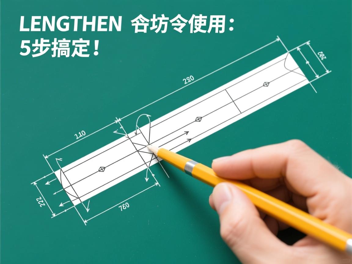 CAD中LENGTHEN命令如何使用?5步搞定!  第3张 CAD中LENGTHEN命令如何使用?5步搞定!  第3张