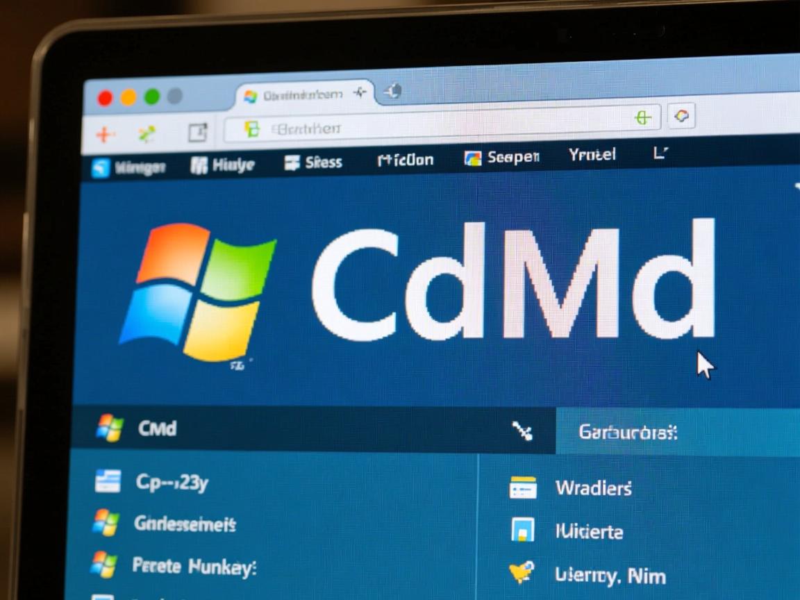 如何打开cmd命令提示符