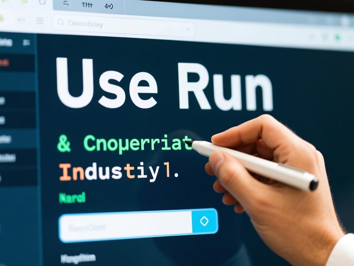 如何快速使用run命令?  第2张 如何快速使用run命令?  第2张