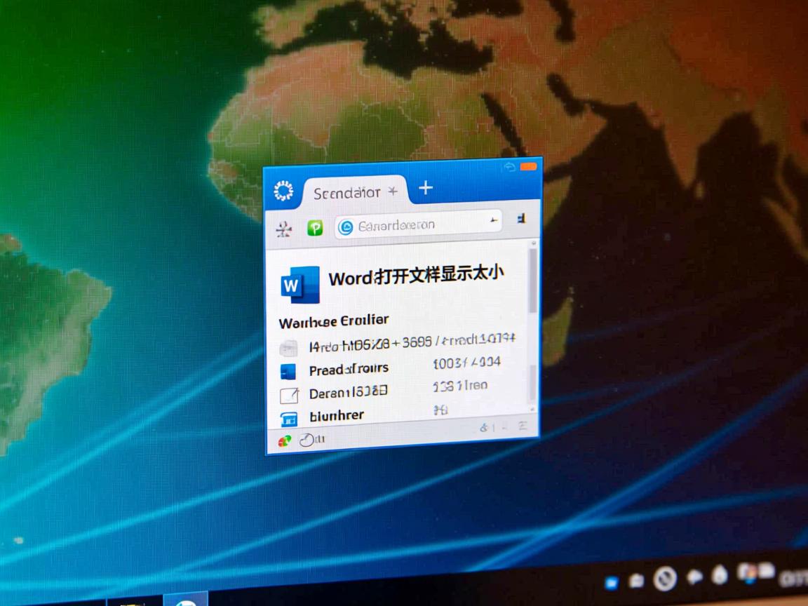 Word启动总显示小窗口,Word打开文档显示太小  第2张 Word启动总显示小窗口,Word打开文档显示太小  第2张