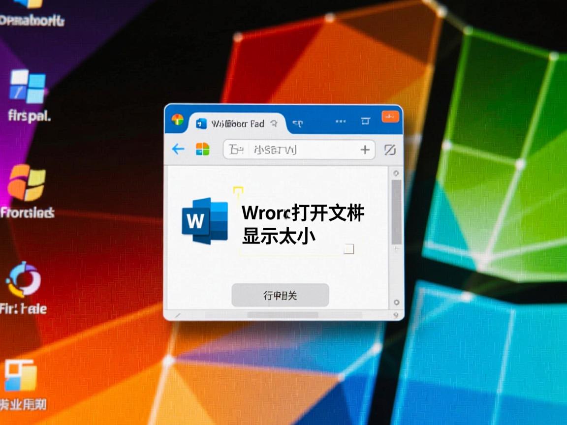 Word启动总显示小窗口,Word打开文档显示太小  第3张 Word启动总显示小窗口,Word打开文档显示太小  第3张