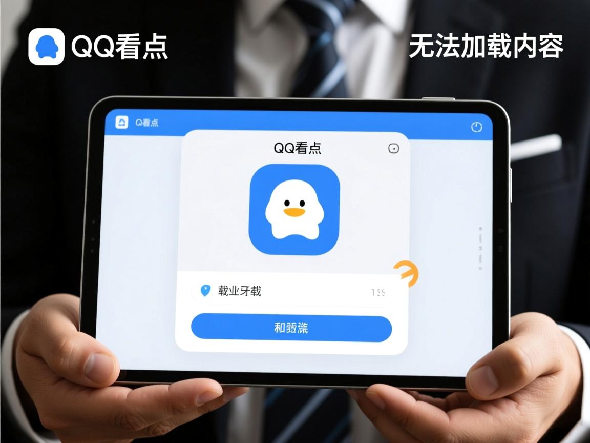 为什么QQ看点无法加载内容?  第1张 为什么QQ看点无法加载内容?  第1张