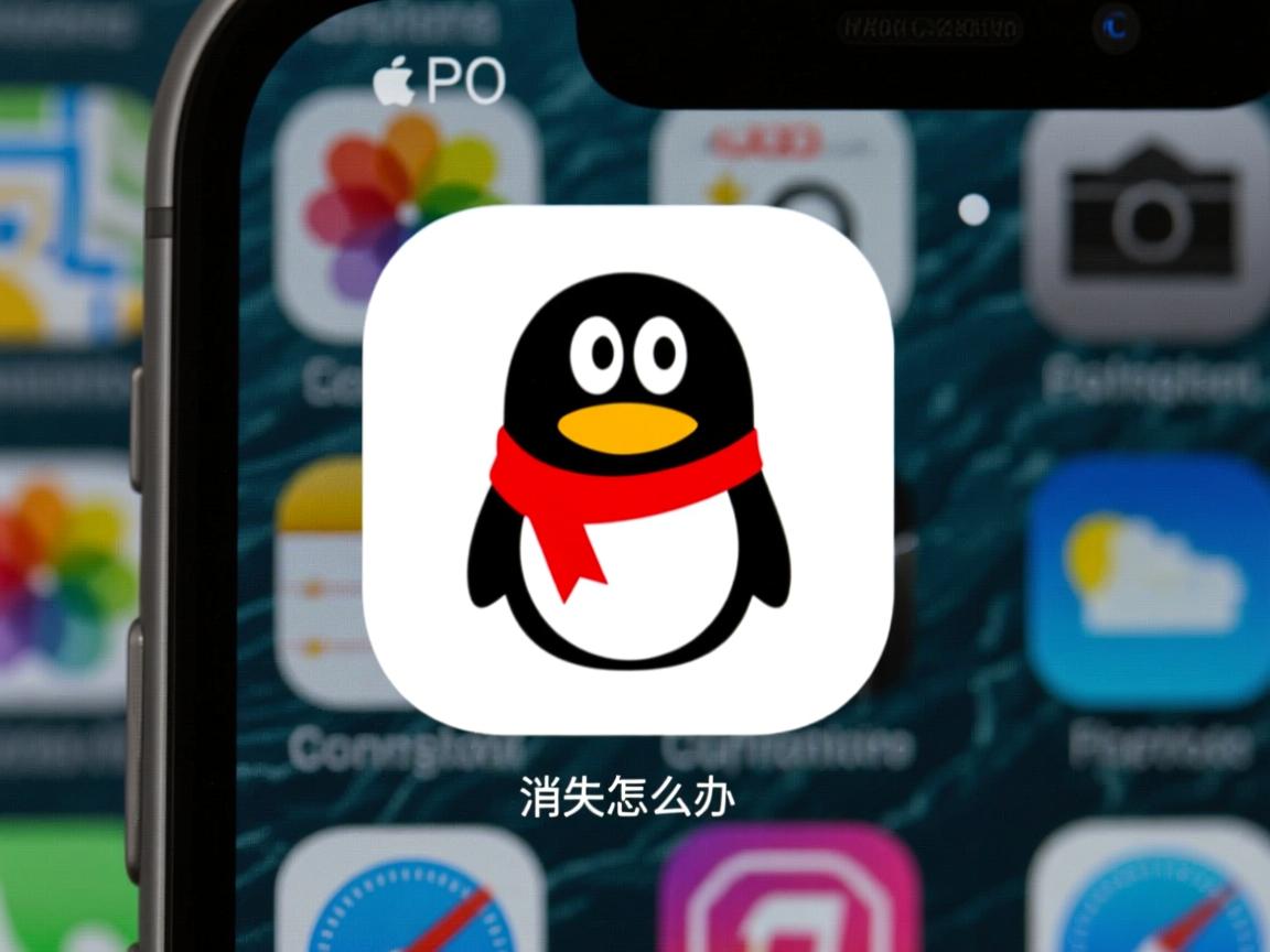 苹果8P QQ图标消失怎么办? 第2张 苹果8P QQ图标消失怎么办? 第2张