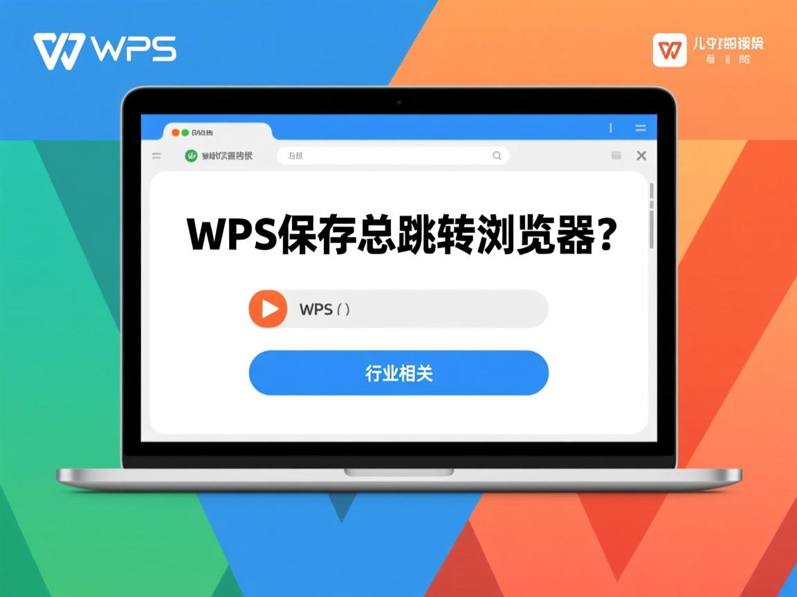 WPS保存总跳转浏览器?