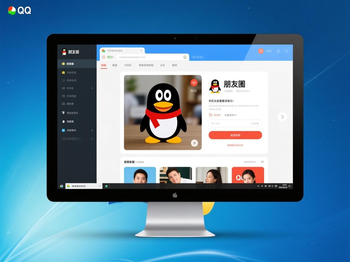 为什么电脑QQ无法查看朋友圈?  第2张 为什么电脑QQ无法查看朋友圈?  第2张