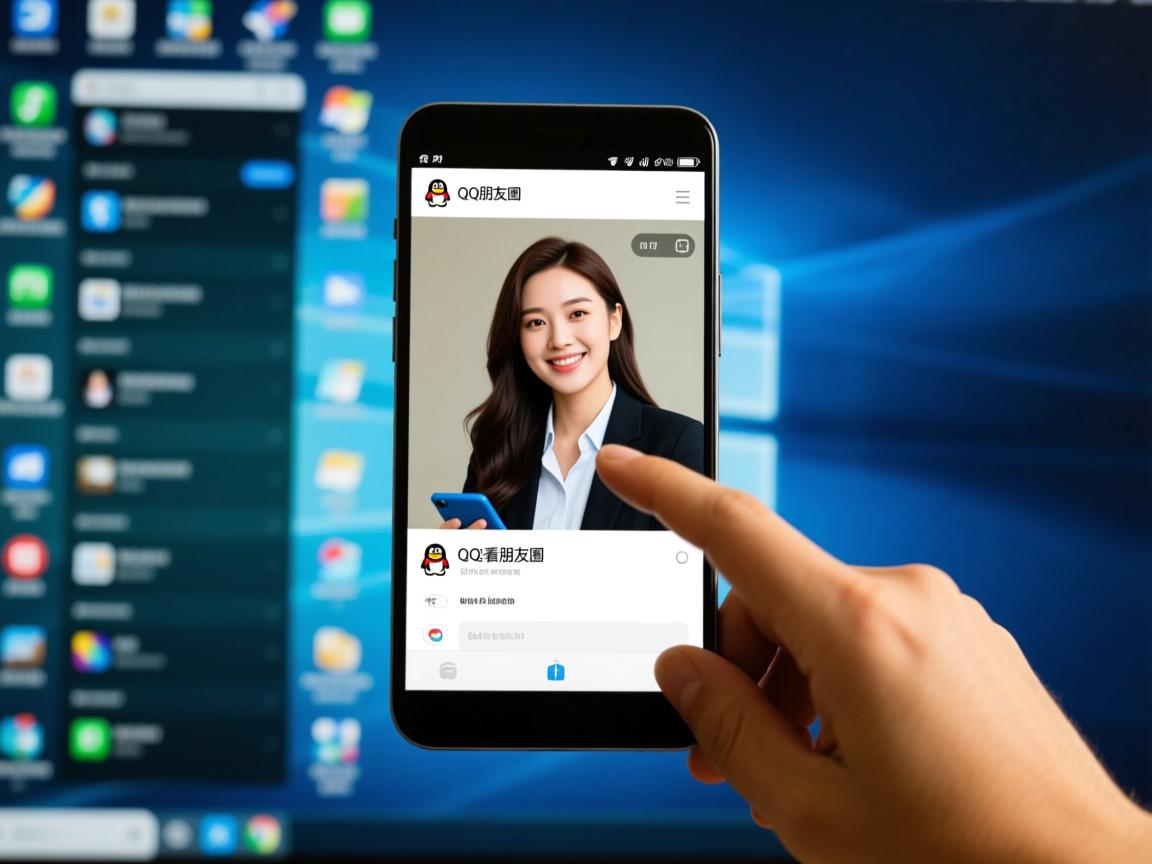 为什么电脑QQ无法查看朋友圈?  第1张 为什么电脑QQ无法查看朋友圈?  第1张