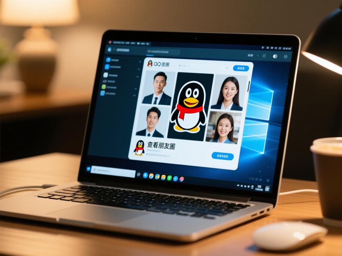 为什么电脑QQ无法查看朋友圈?  第3张 为什么电脑QQ无法查看朋友圈?  第3张