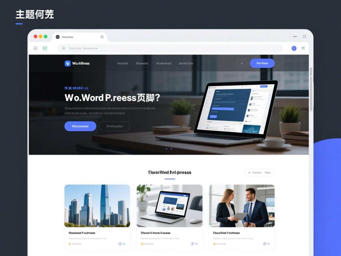 如何快速修改WordPress主题页脚？