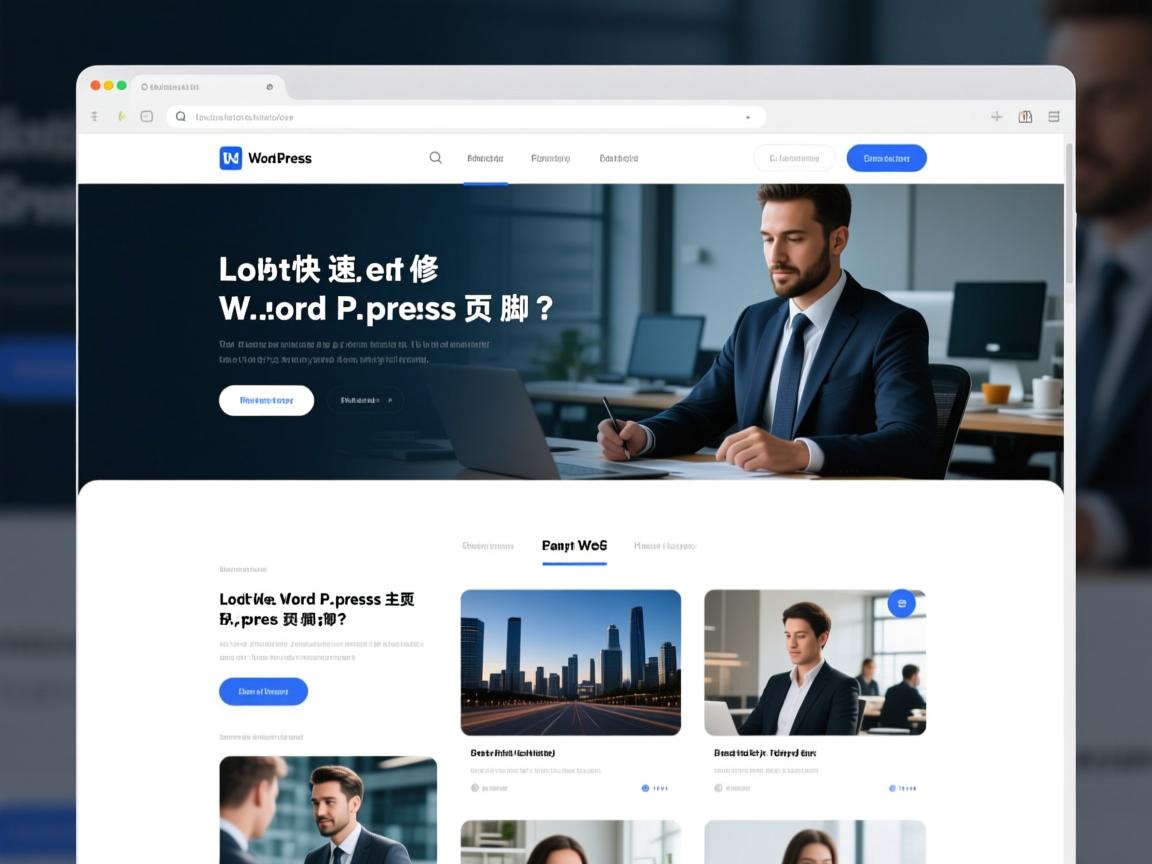 如何快速修改WordPress主题页脚？  第3张