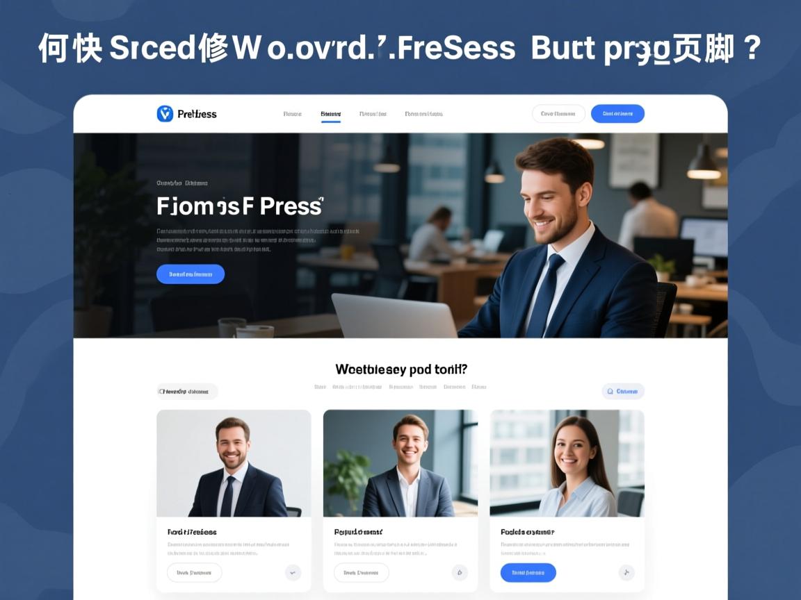 如何快速修改WordPress主题页脚？  第2张