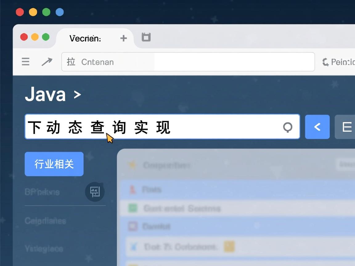 Java下拉框动态查询实现  第3张 Java下拉框动态查询实现  第3张