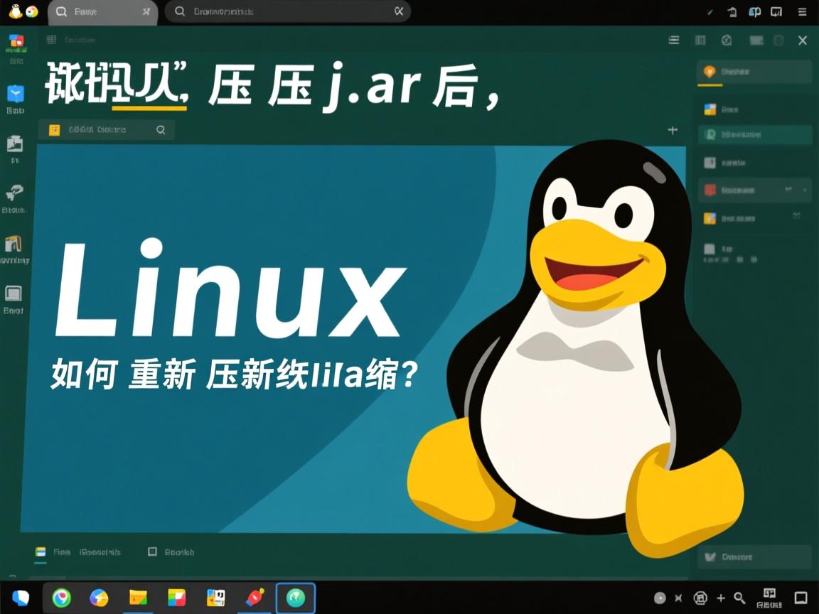 Linux解压jar后如何重新压缩？  第1张